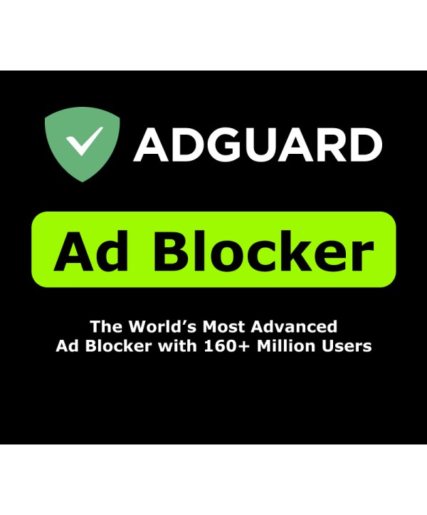 AdGuard Ad Blocker Premium Personal 1 Jahr / 3 Geräte Key GLOBAL